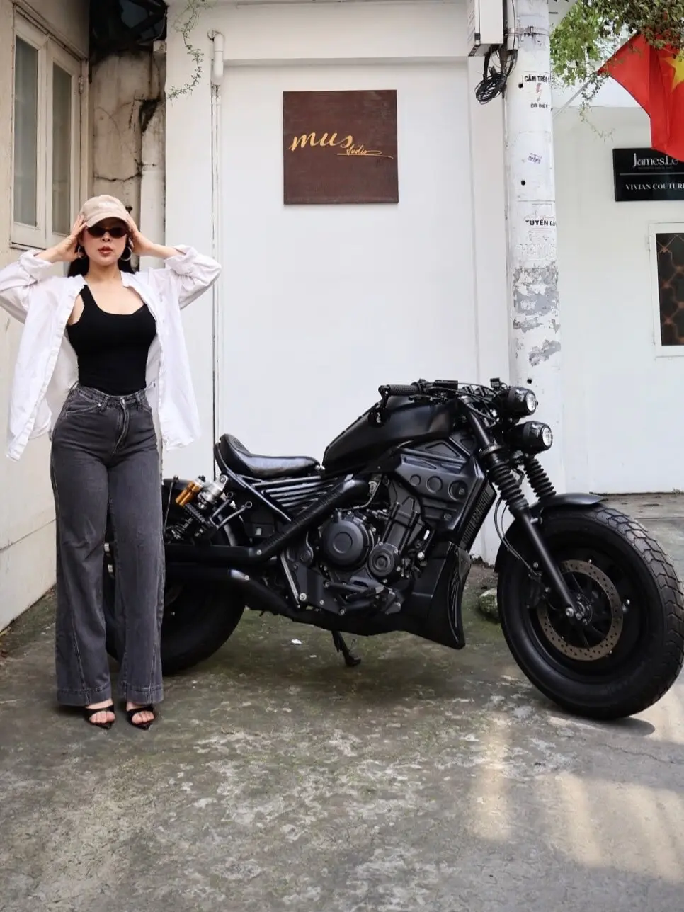 本田叛逆者 CM500。Honda Rebel500