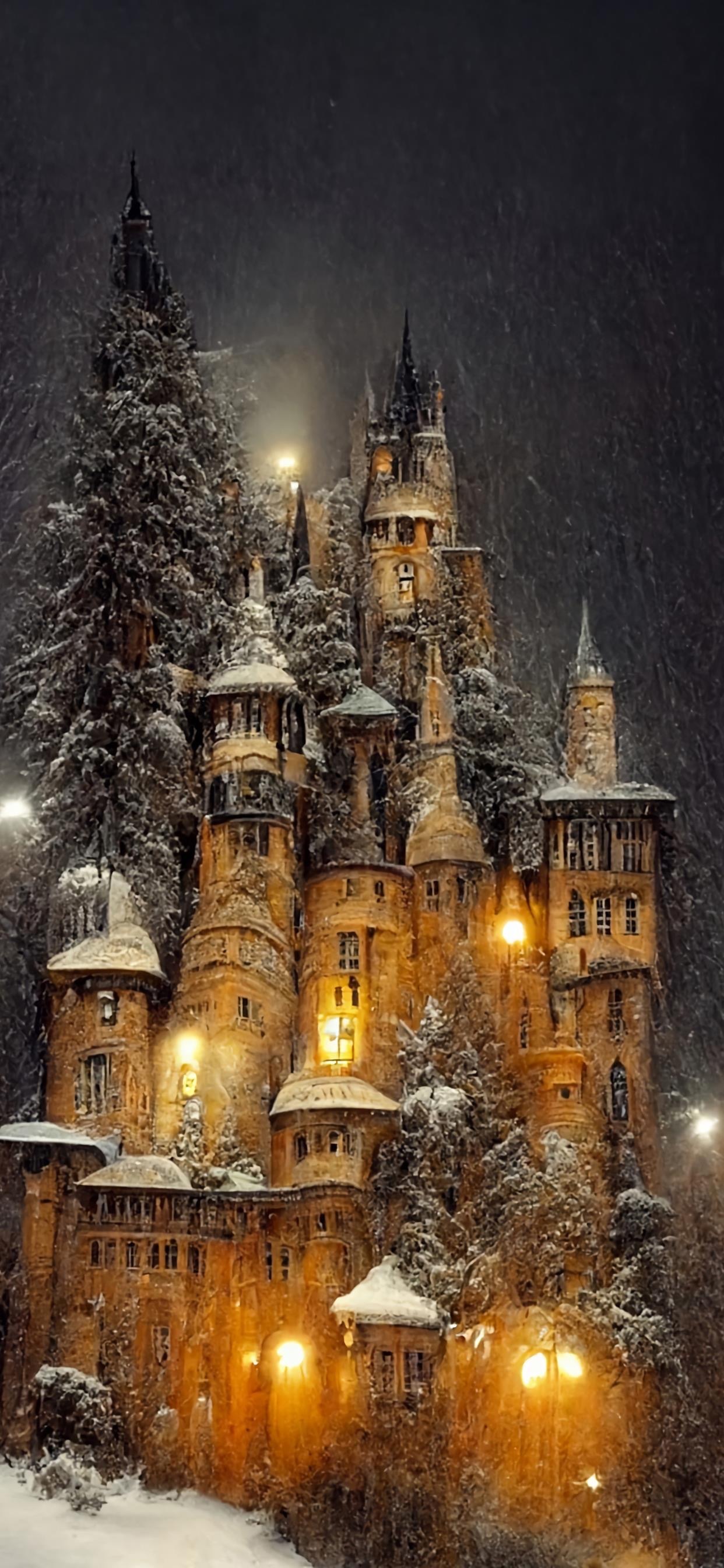 城堡夜景🏰 ​​​