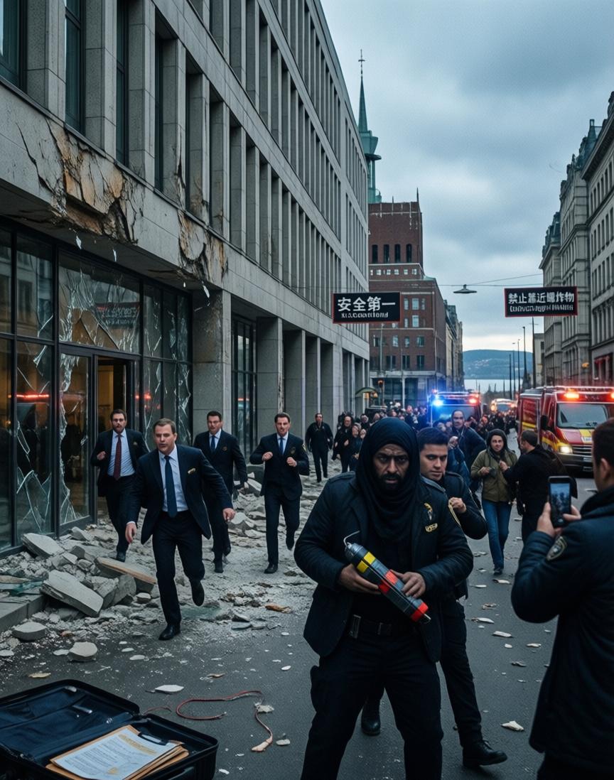 刚刚传来的消息，当地时间3月8日，美国驻挪威奥斯陆大使馆附近发生剧烈爆炸。挪威警