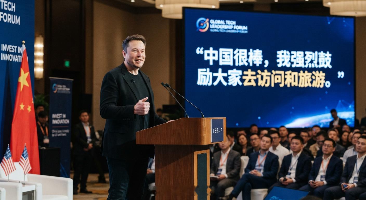 马斯克：中国很棒，我强烈建议大家去访问和旅游 