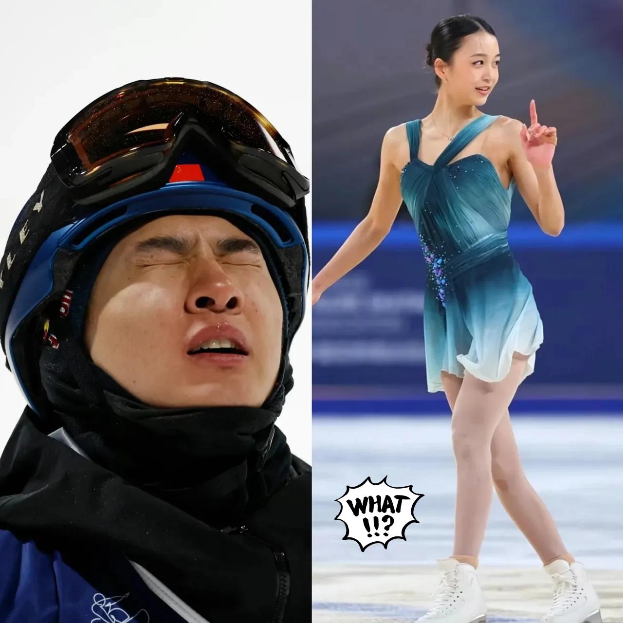 终于懂了为啥说冬季项目运动员，
家里基本穷不了！看看苏翊鸣和朱易这对冰雪情侣，简