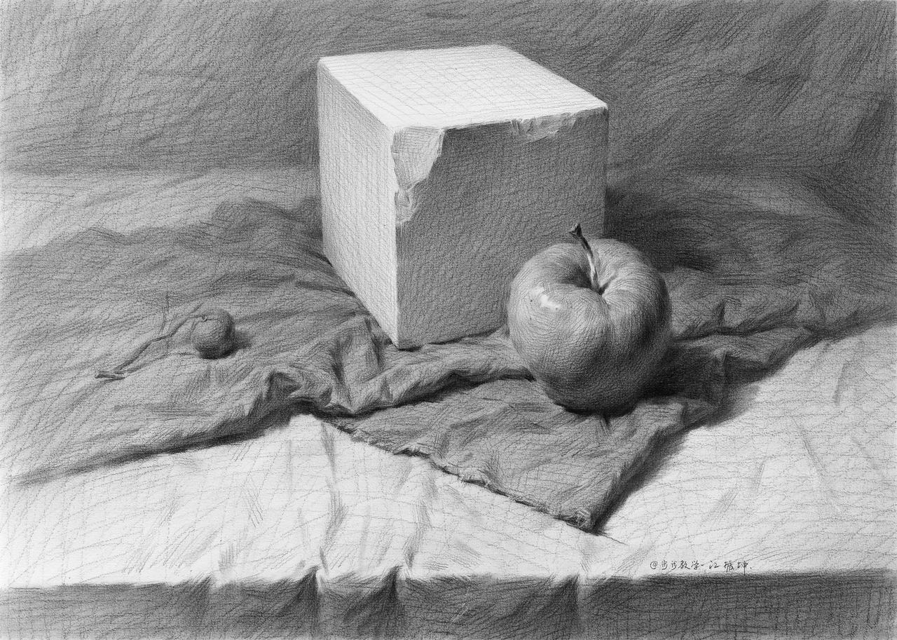 基础素描素描静物美术生