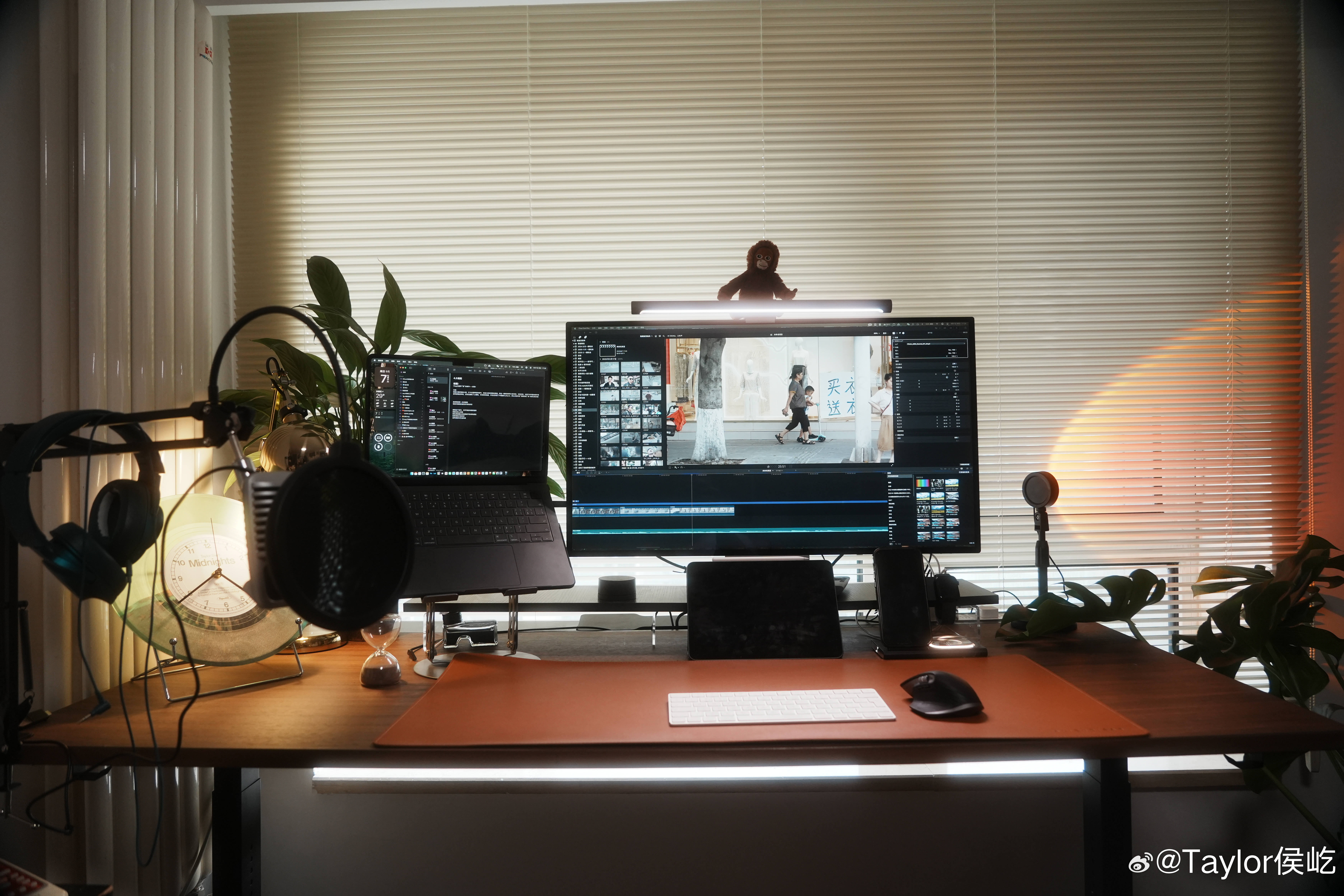 在家里安心做了半个月的内容又要出门喽给家里的植物做了一个联通器但愿回来它们依然精