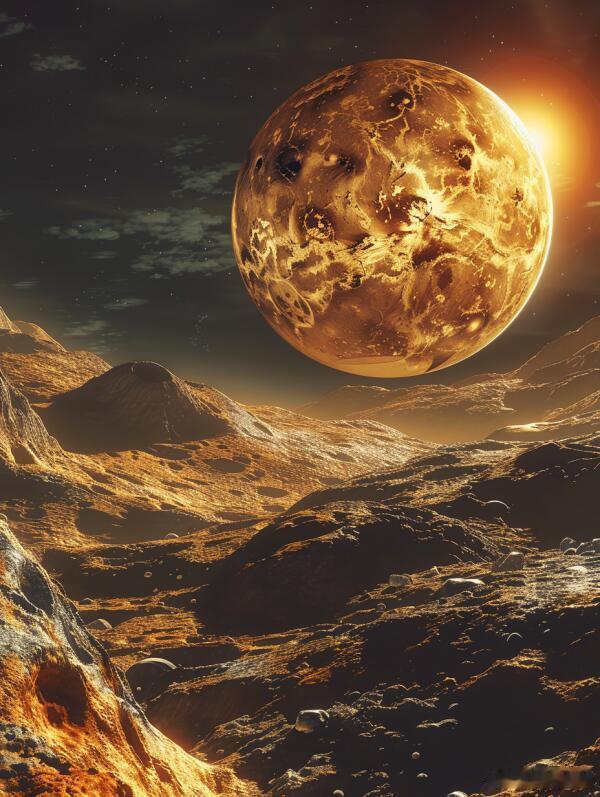 天文科普‖天文航天‖天文探索计划🌌探秘太阳系最靠近太阳的行星——水星 ✨水星小