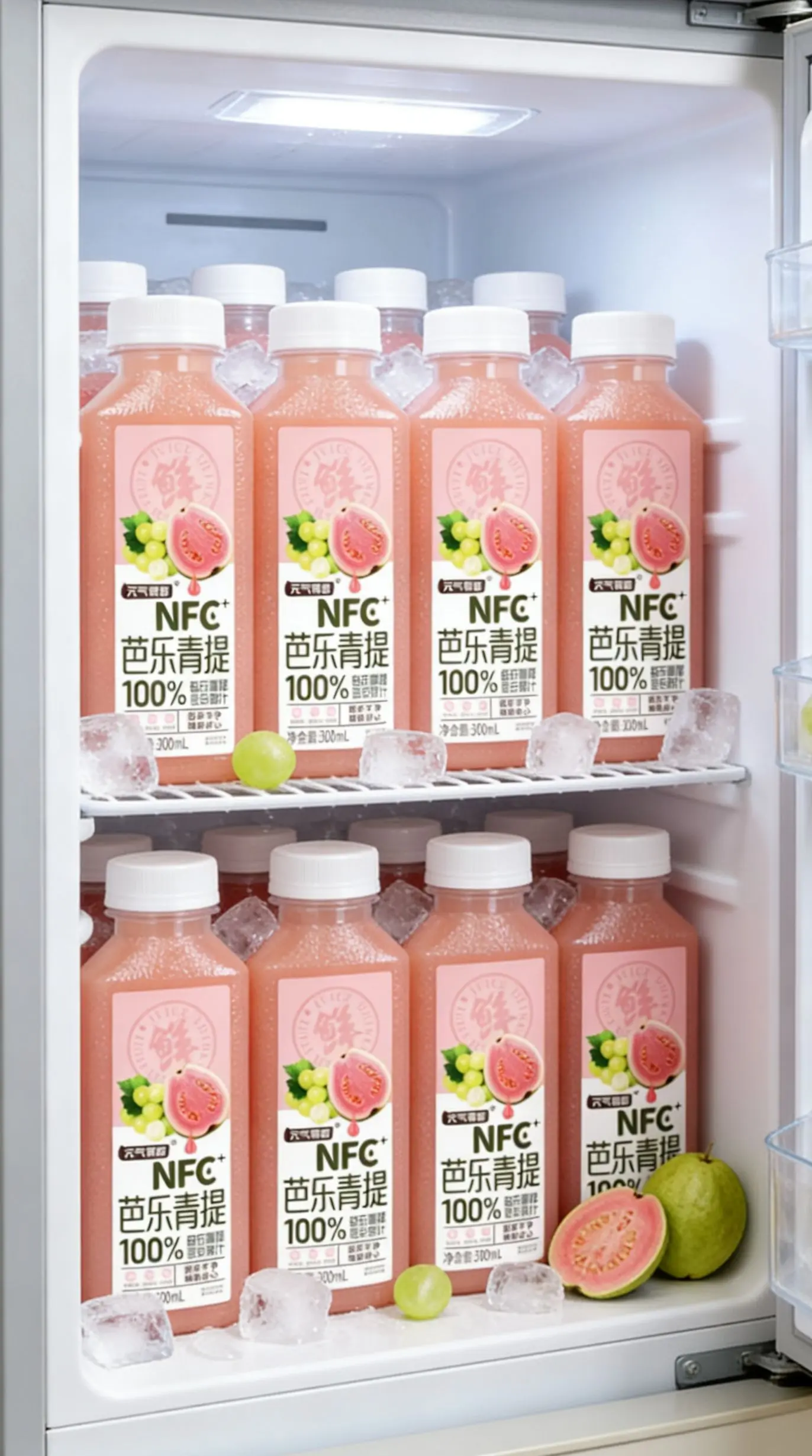 芭乐青提复合果汁的大羊毛。