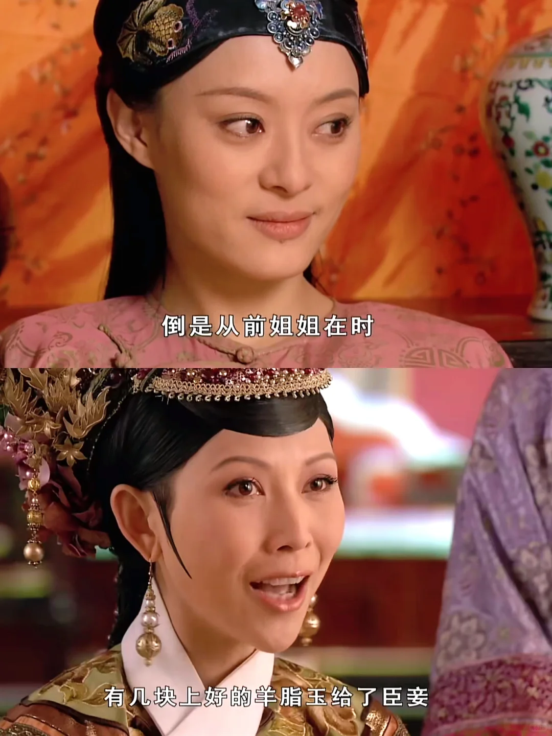 谁懂啊，甄嬛就这样一句话不说静静看着皇后