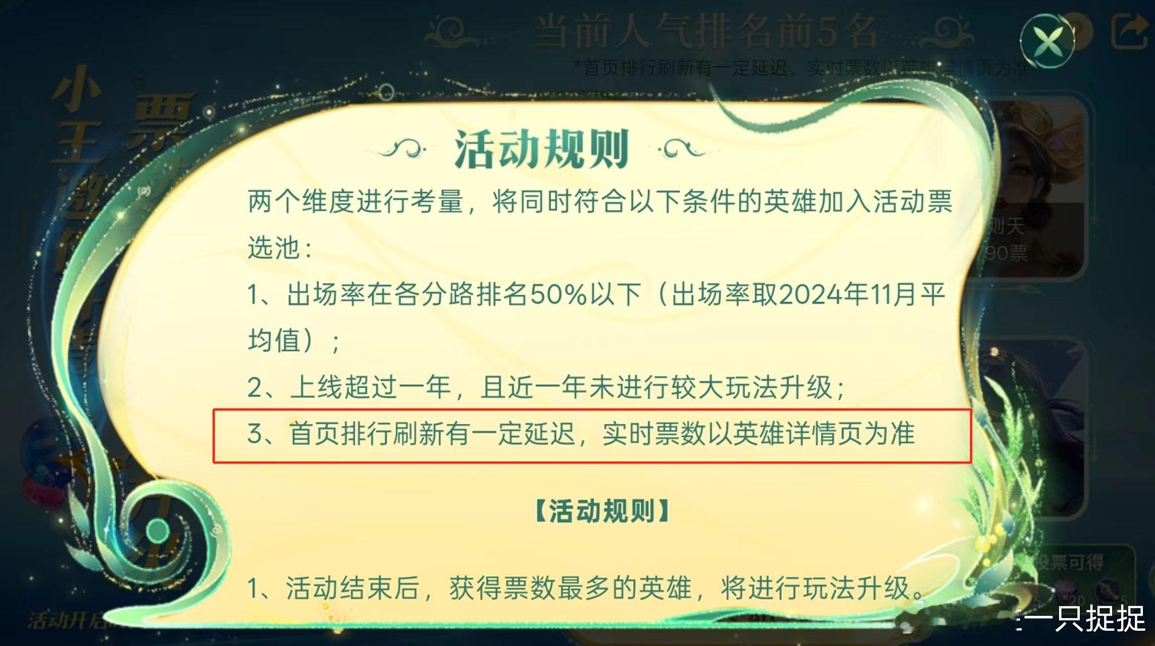 今天首页排行因为刷新有一定的延迟，所以新的排名没有那么快显示，以具体的实时票数为