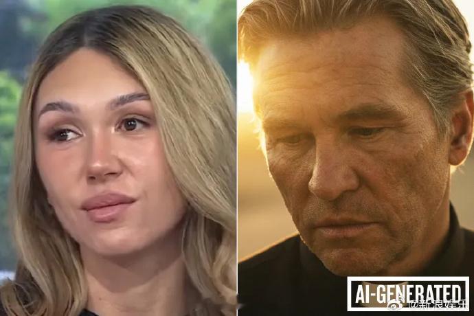 女儿回应AI方基默 据外媒，方·基默女儿日前在采访回应电影《深如坟墓》利用 AI