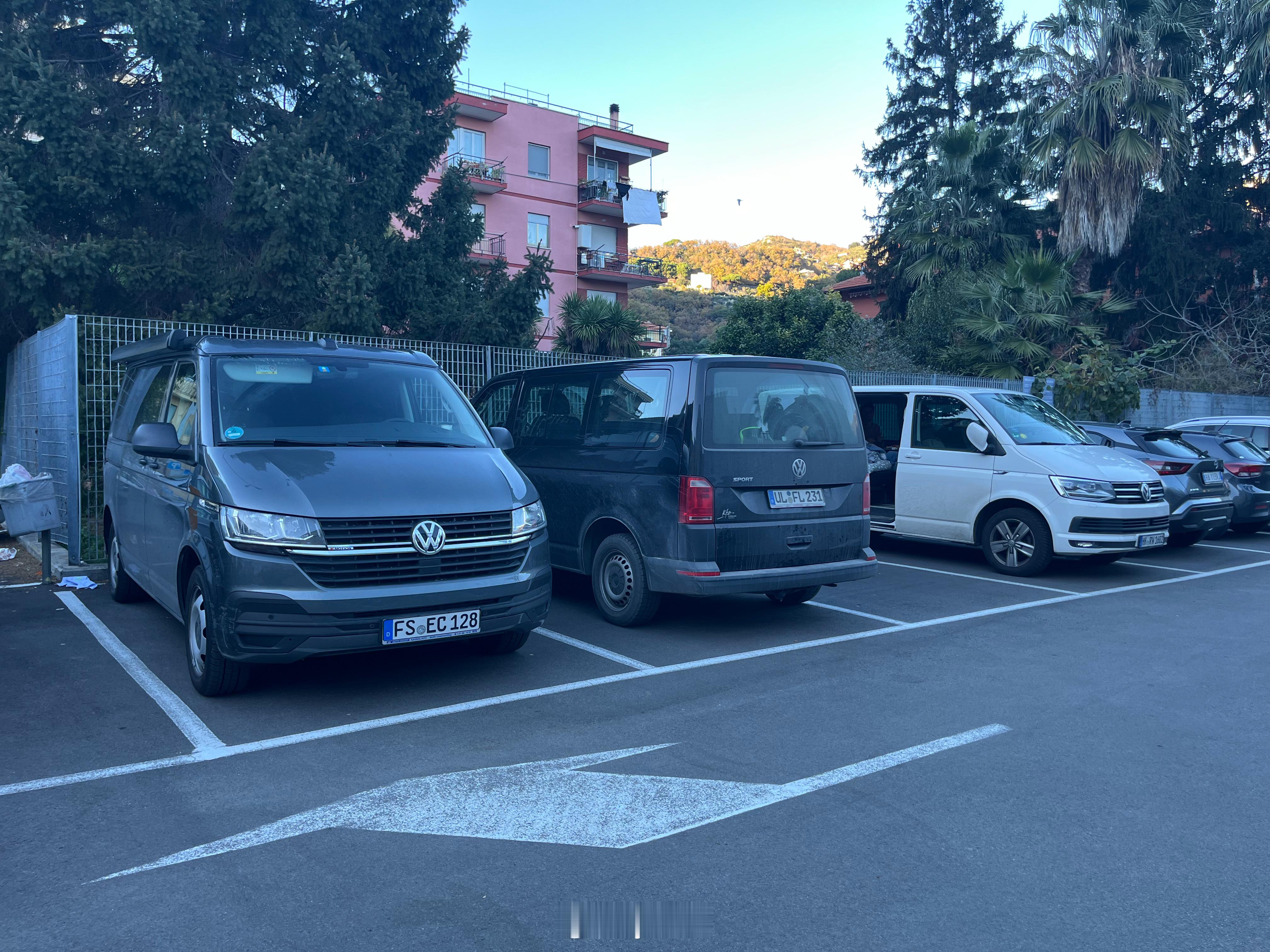 德国的T6在意大利集合了yz77聊车 意大利