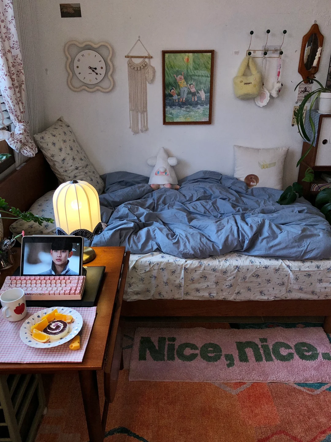 长大后终于给自己安排了一间满意的卧室💙