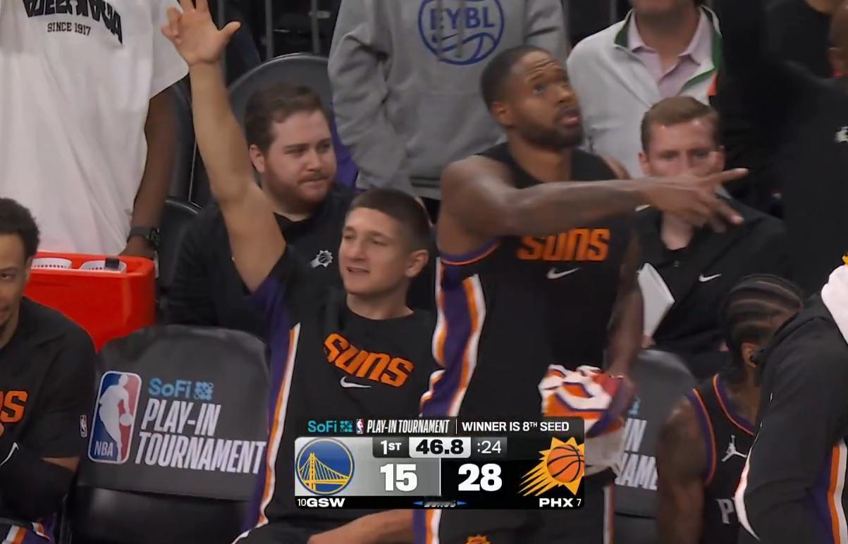 可爱捏今天不可爱勇士vs太阳