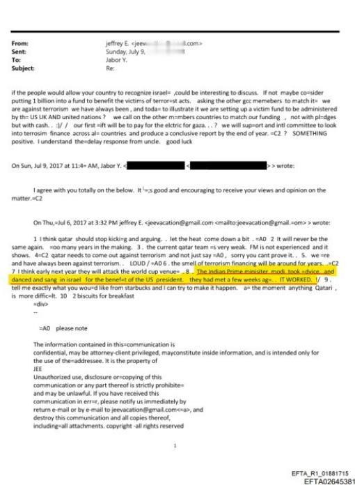 爱泼斯坦文件出现莫迪名字，印度反对党大怒：这是国耻，必须给出解释！
 
据《彭博
