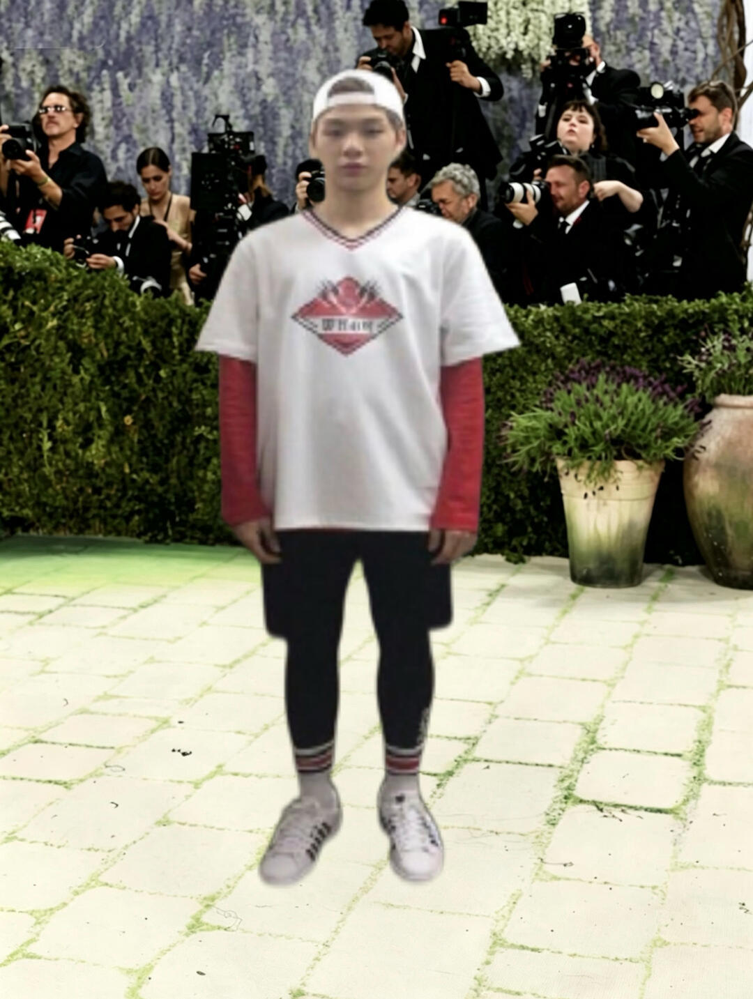 网友们二创的kpop团体在MetGala红毯系列每张图都得先停下来笑半天nctw