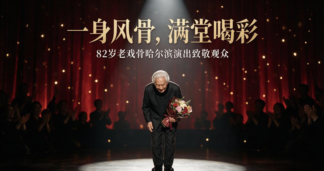 82岁老戏骨赵淑珍，回到家乡哈尔滨登台演出，看了让人心里满是感慨。
 
作为土生