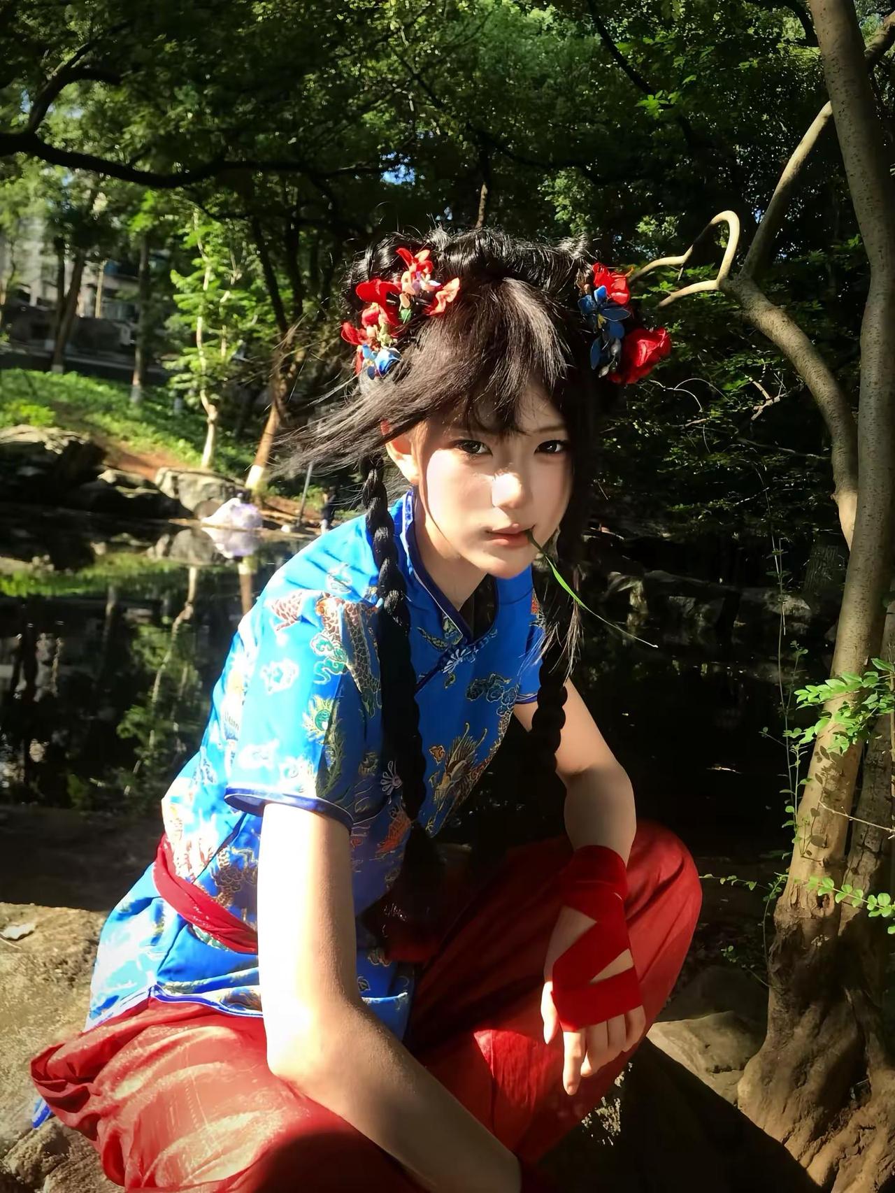 你送的胭脂扣 是我的心头忧。中华娘 古风 旗袍 汉服妆造