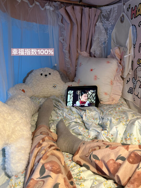 左滑看我改造宿舍！工厂风秒变公主风