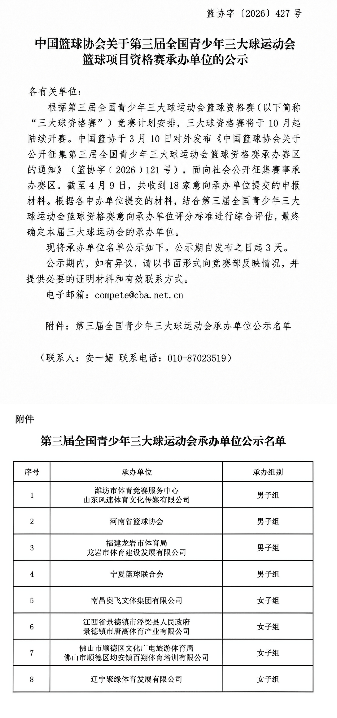 第二节三大球运动会要来咯~~各位少年们，准备好了嘛？CBAcba