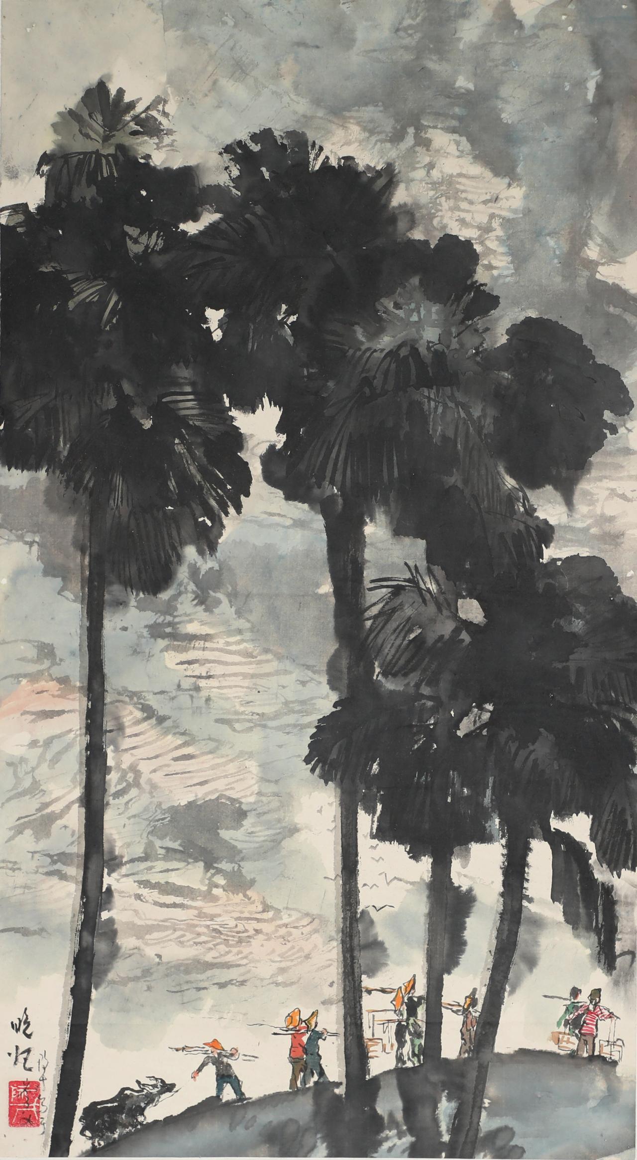 名家评说：其艺术实践确为化解“图像时代”的创作困境提供了有益参照。

张际才的艺