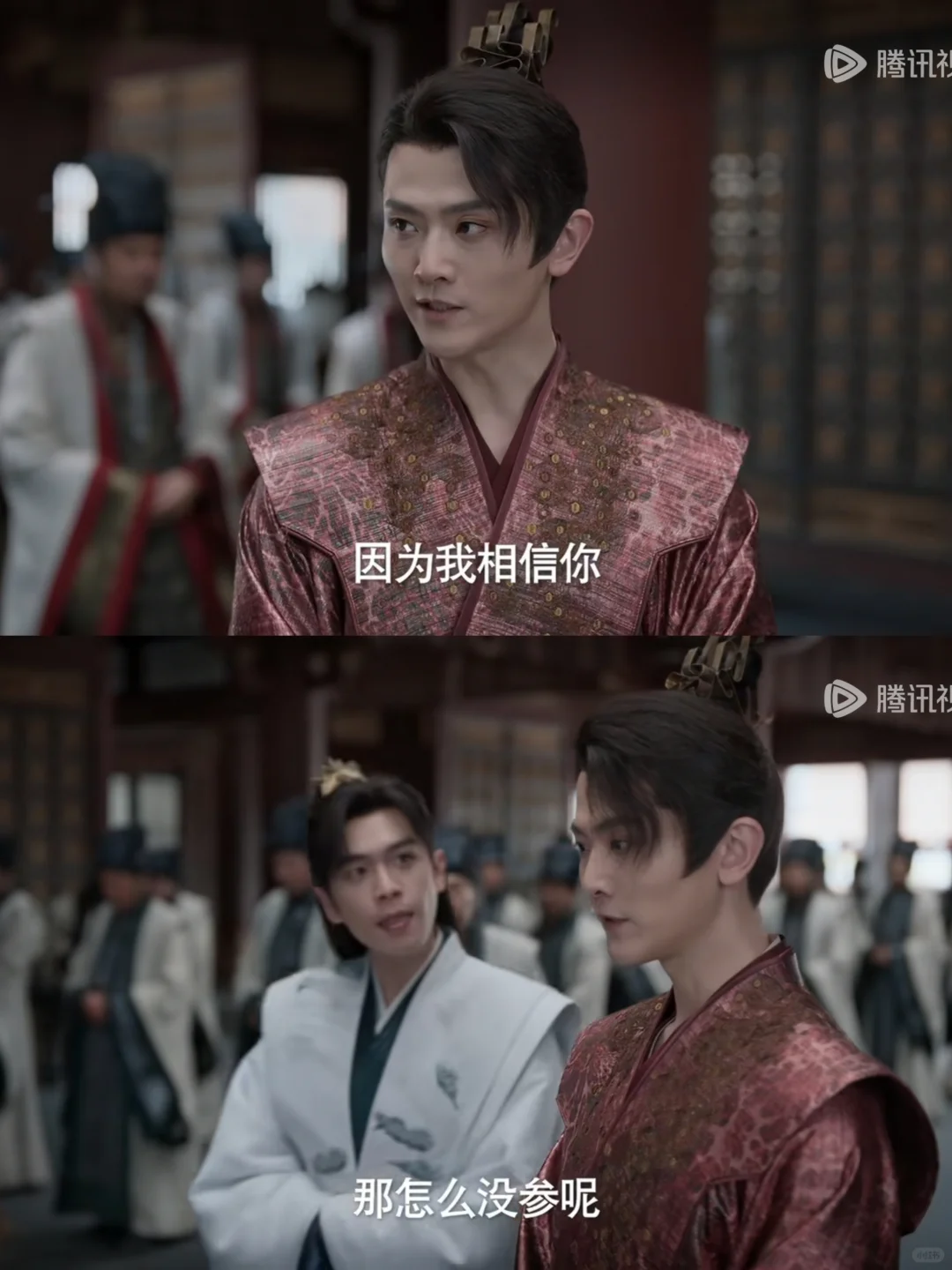 二皇子本来是参范闲的结果，这反转来的太快