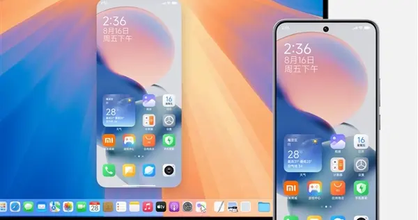 小米生态接入苹果！一键互传文件：Mac直接用手机桌面