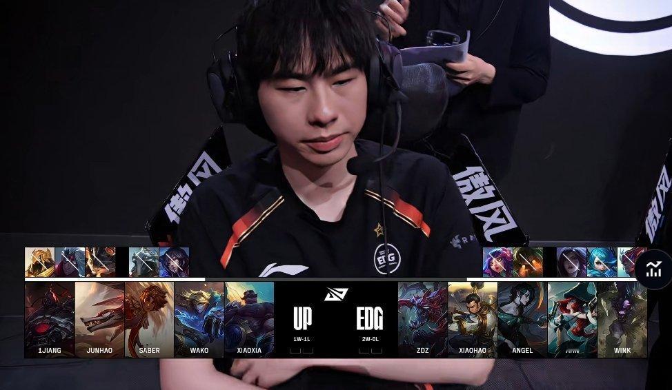 【2025LPL第二赛段 EDG vs UP】首局BP如下，你更看好谁？EDG对