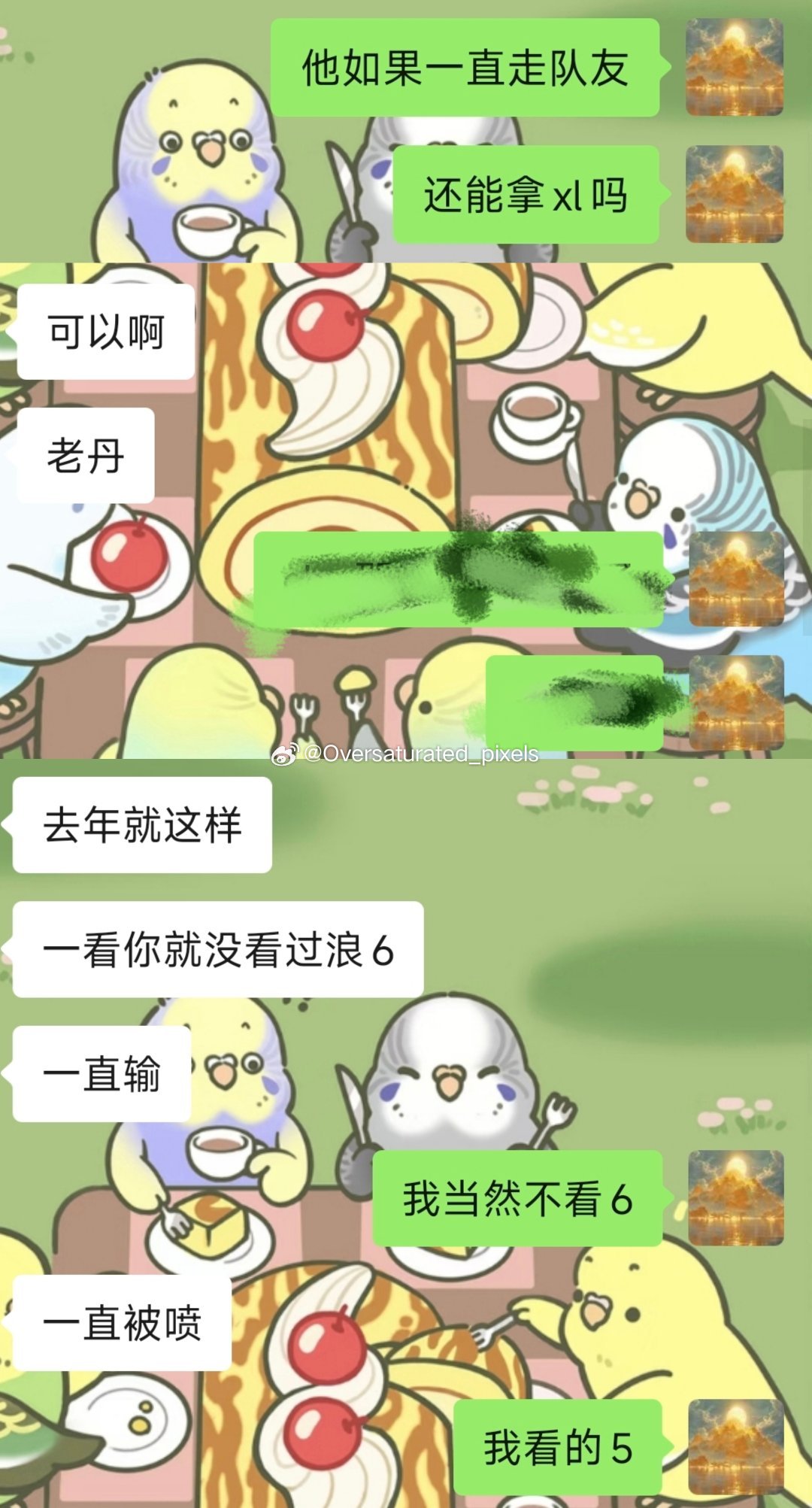 确实没看浪6 