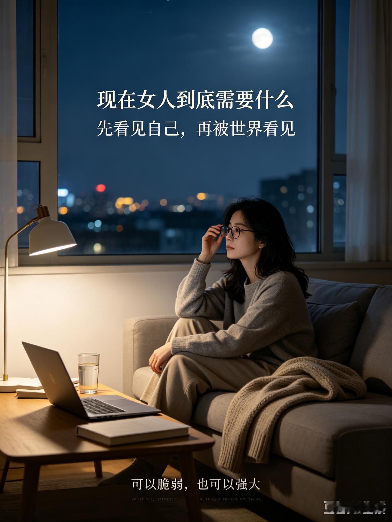 现在女人到底需要什么，早已不再只是安稳的归宿与旁人的庇护。
 
从前总被灌输，要