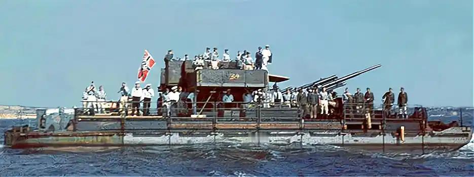 架空历史之抗战版江防可分拆浮动要塞方案
在低工业能力的情况下，主打制式化、低成本