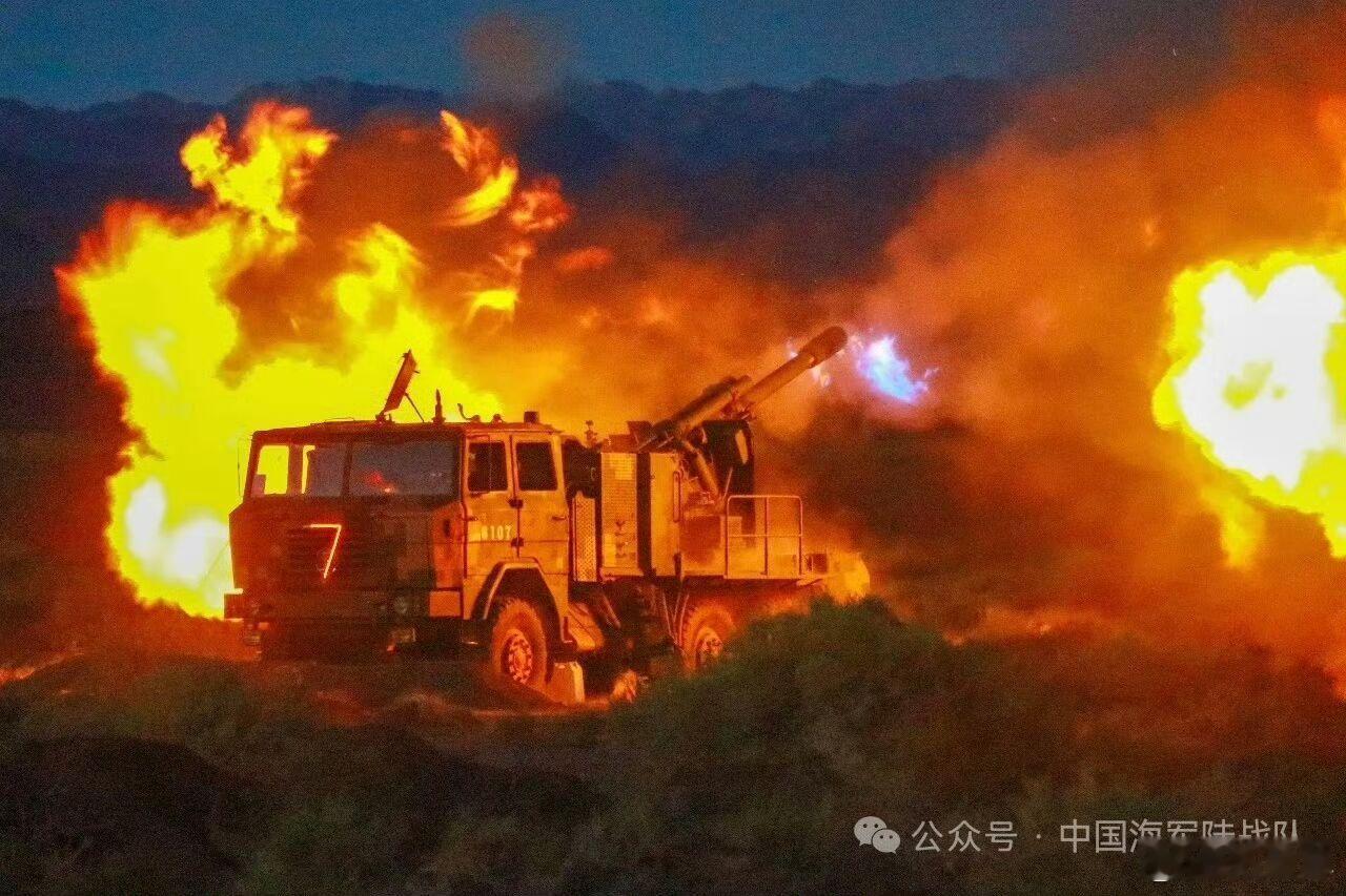 陆战队的卡车炮倒是首见 