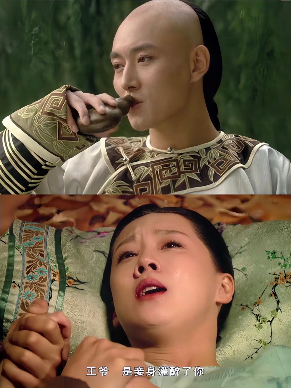 果郡王连生病都能将浣碧看成甄嬛，他应该眼神不太好，半醉之间看到孟打扮成甄嬛的样子