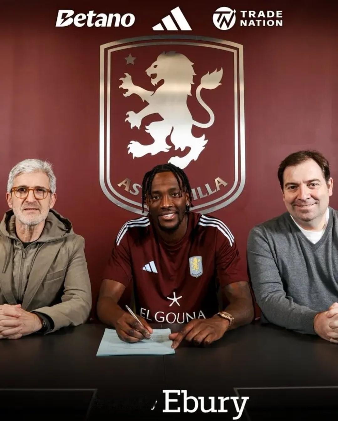 重返英超！官方：维拉签下28岁亚伯拉罕，转会费2100万欧官方消息，阿斯顿维拉正