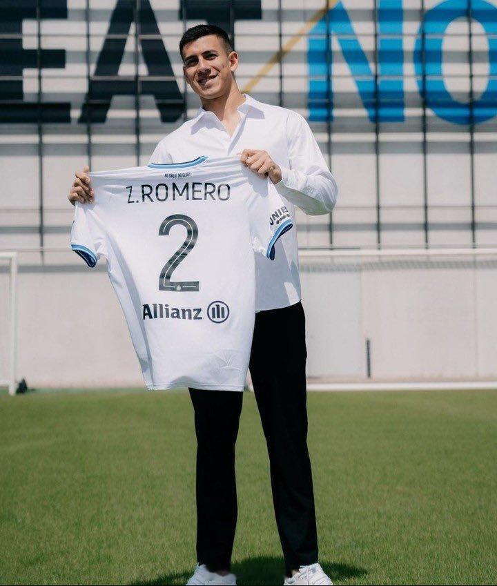 🇦🇷扎伊德·罗梅罗将从比利时布鲁日俱乐部租借加盟西班牙赫塔菲俱乐部，租期六个