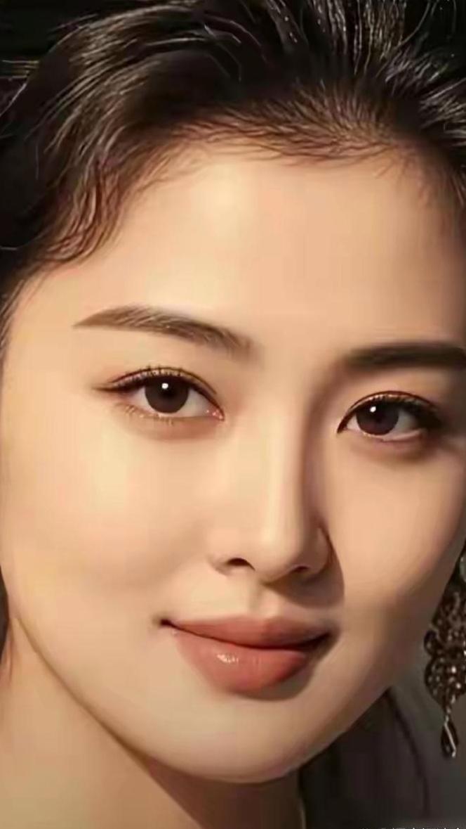 笑靥如花，倾国倾城。