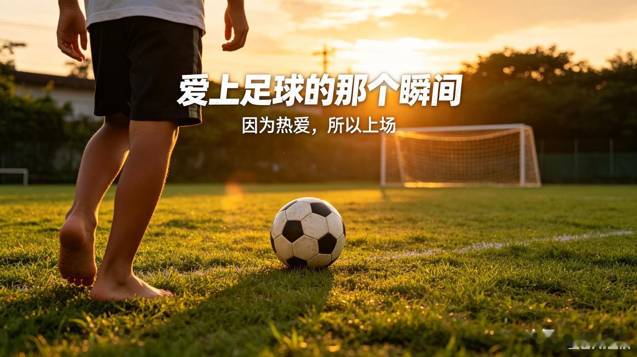 有人问，到底是哪一个瞬间，彻底为足球沦陷？
有人是童年夏夜，挤在邻居家小小的黑白