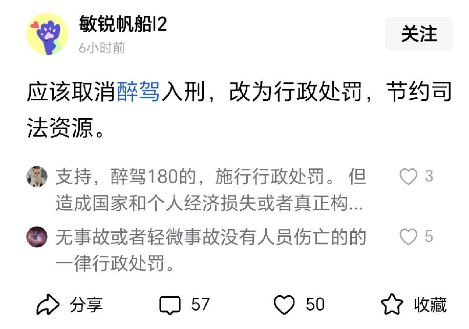 坚决支持醉驾入刑，坚决支持加重刑罚！
理由其实很简单。
现在绝大多数人都应该知道