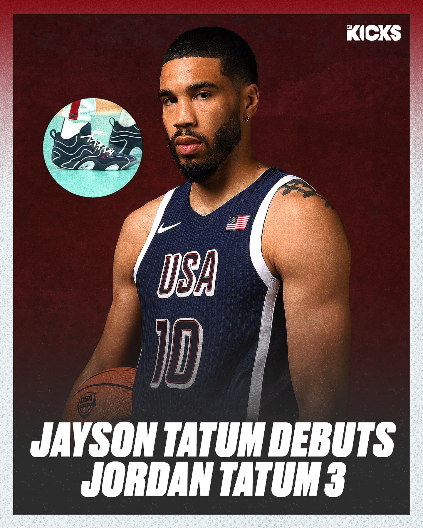 #SNEAKERS ON COURT# Jayson Tatum & Jorda