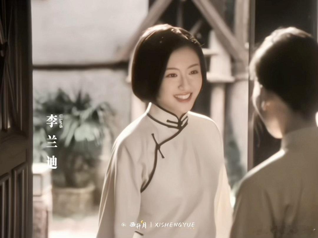 李兰迪千里江山图短发乱世浮沉里的一抹温柔亮色，齐耳短发清雅脱俗，气质干净纯粹，宛