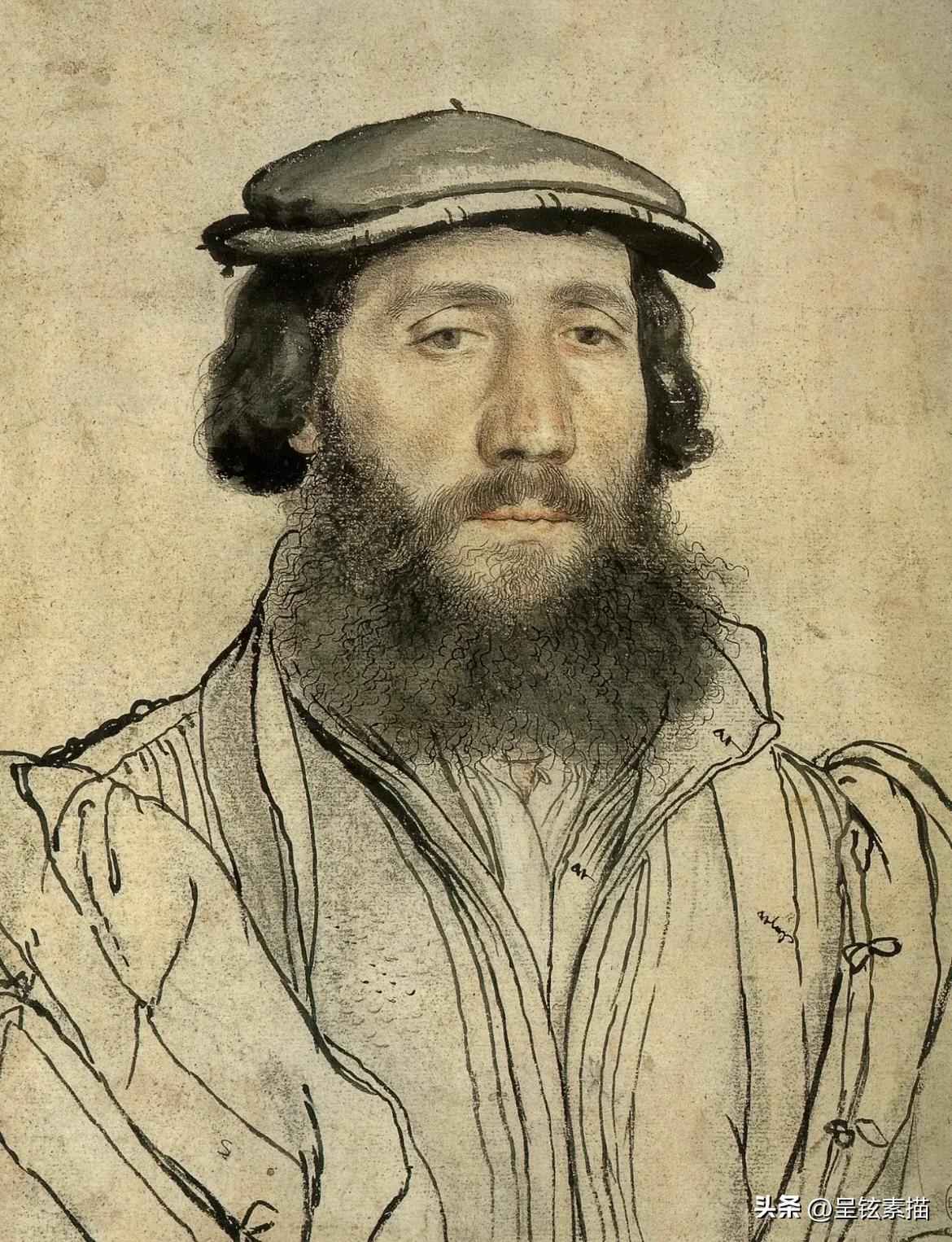 大师的作品就是耐看，这样的素描你喜欢吗？