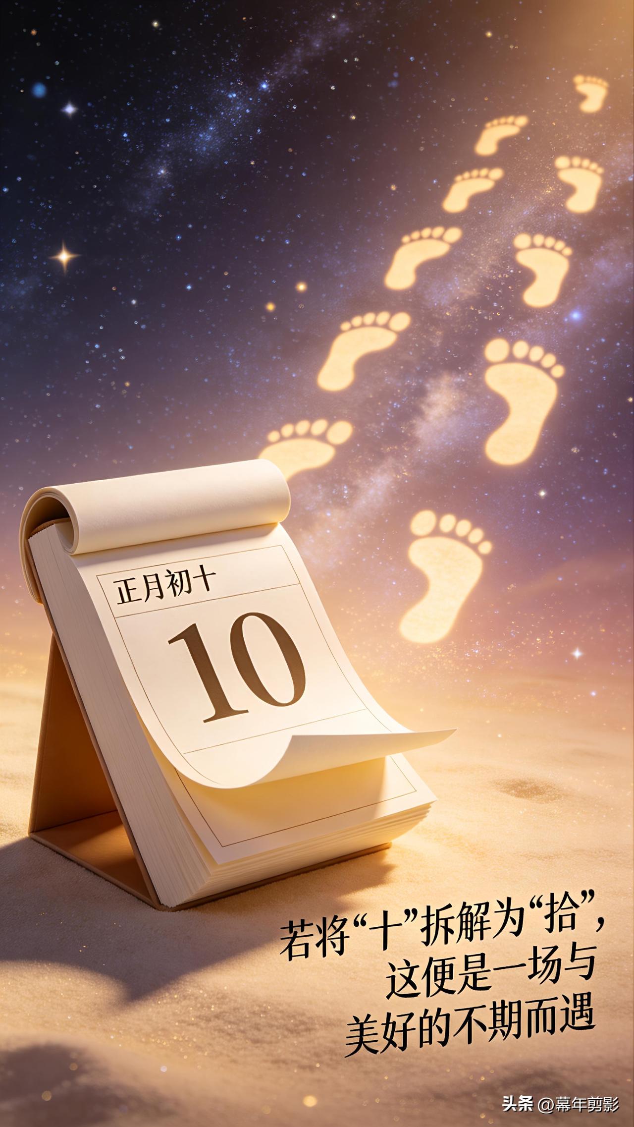 拾光而行：马年序章，把日子过成诗
正月初十，岁序更迭的第十个脚印。若将“十”拆解