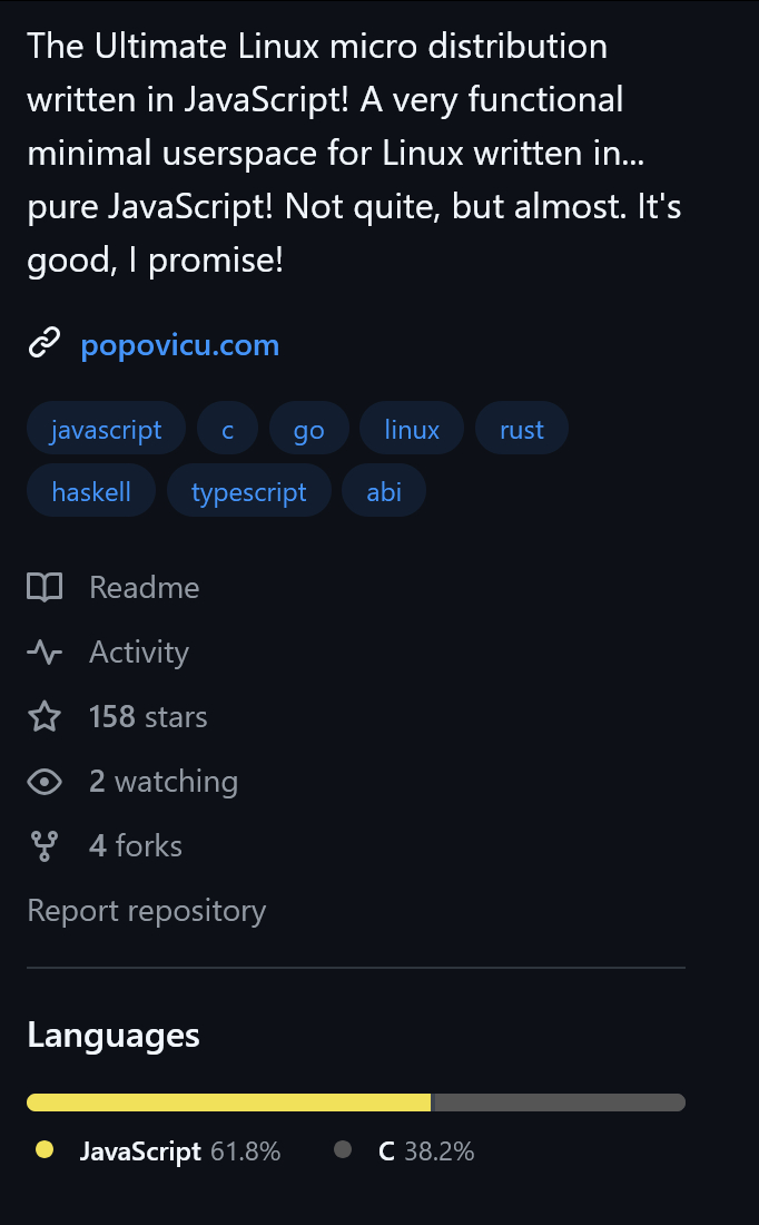 github.com/popovicu/ultimate-linux Ultim
