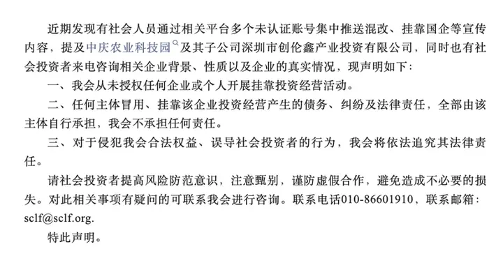 中国宋庆龄基金会发布声明