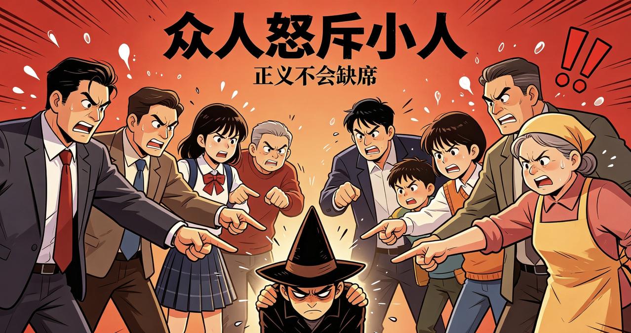 斥奸骂小人，何罪之有？

网络舆论场中，民众痛斥赵高、秦桧等历史奸佞，鄙夷现实里