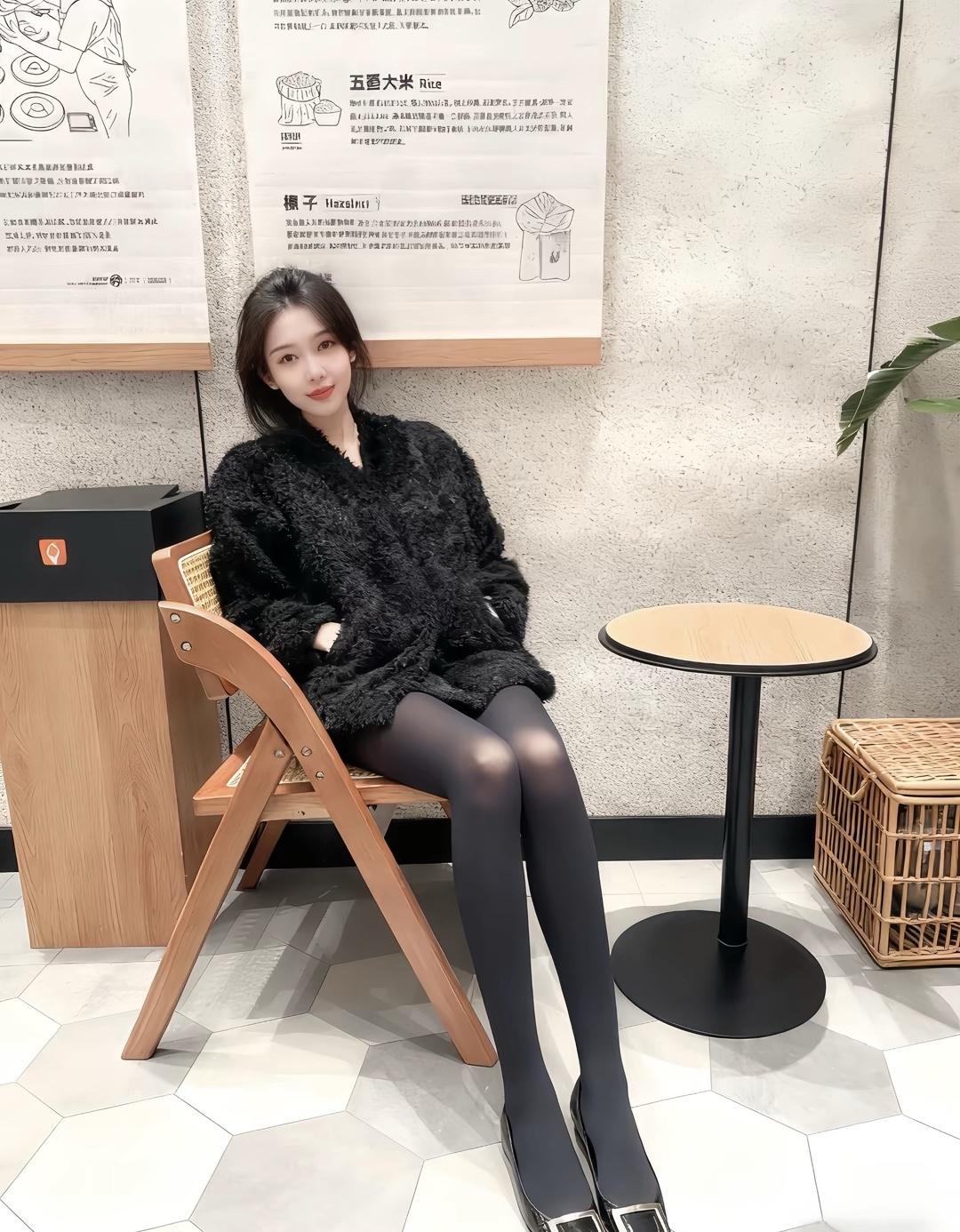 连体袜   平底鞋  太美了