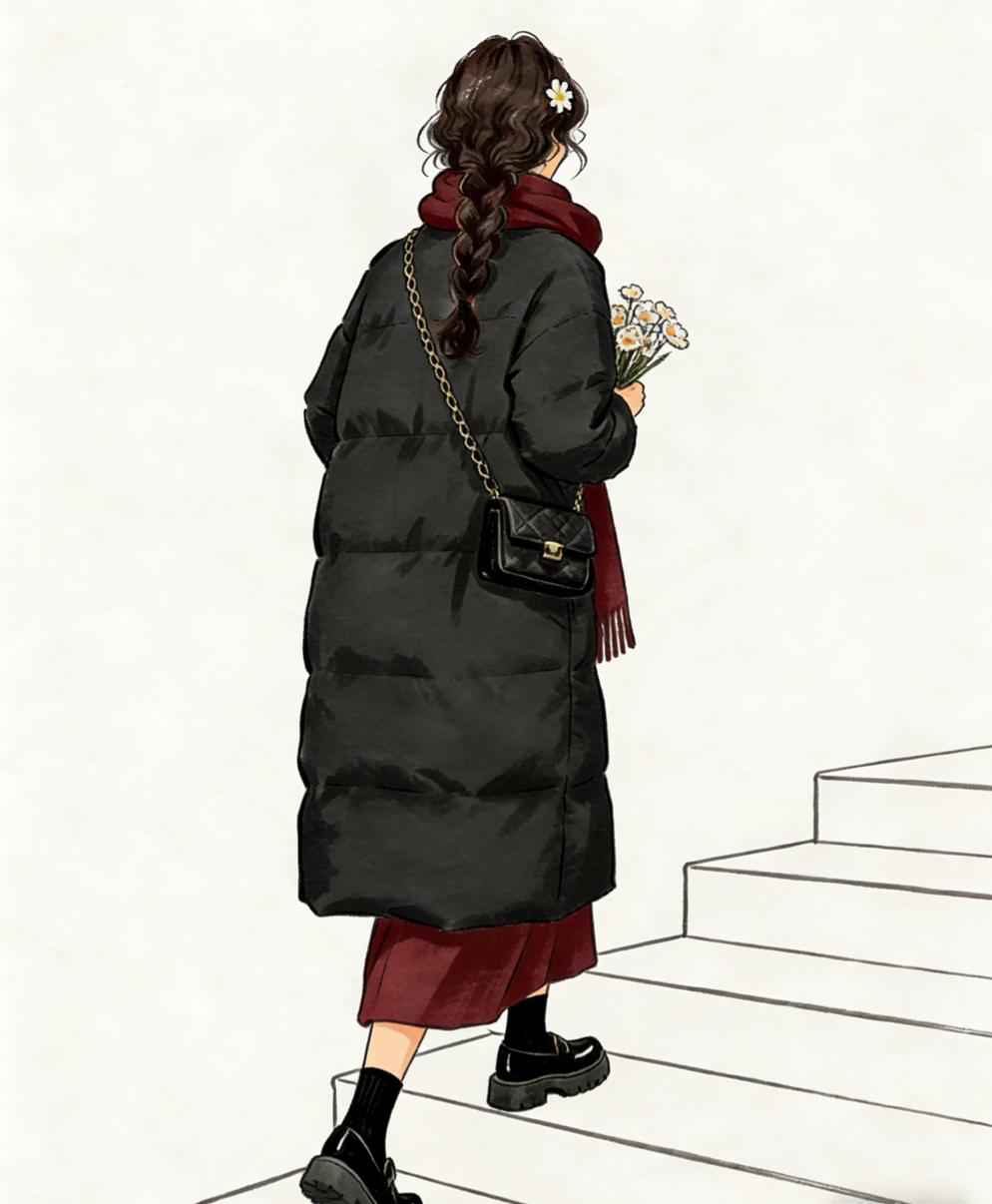 我发现
冬天穿黑色羽绒服的人最多

耐脏易打理
经典不过时
百搭还显瘦
面料也更