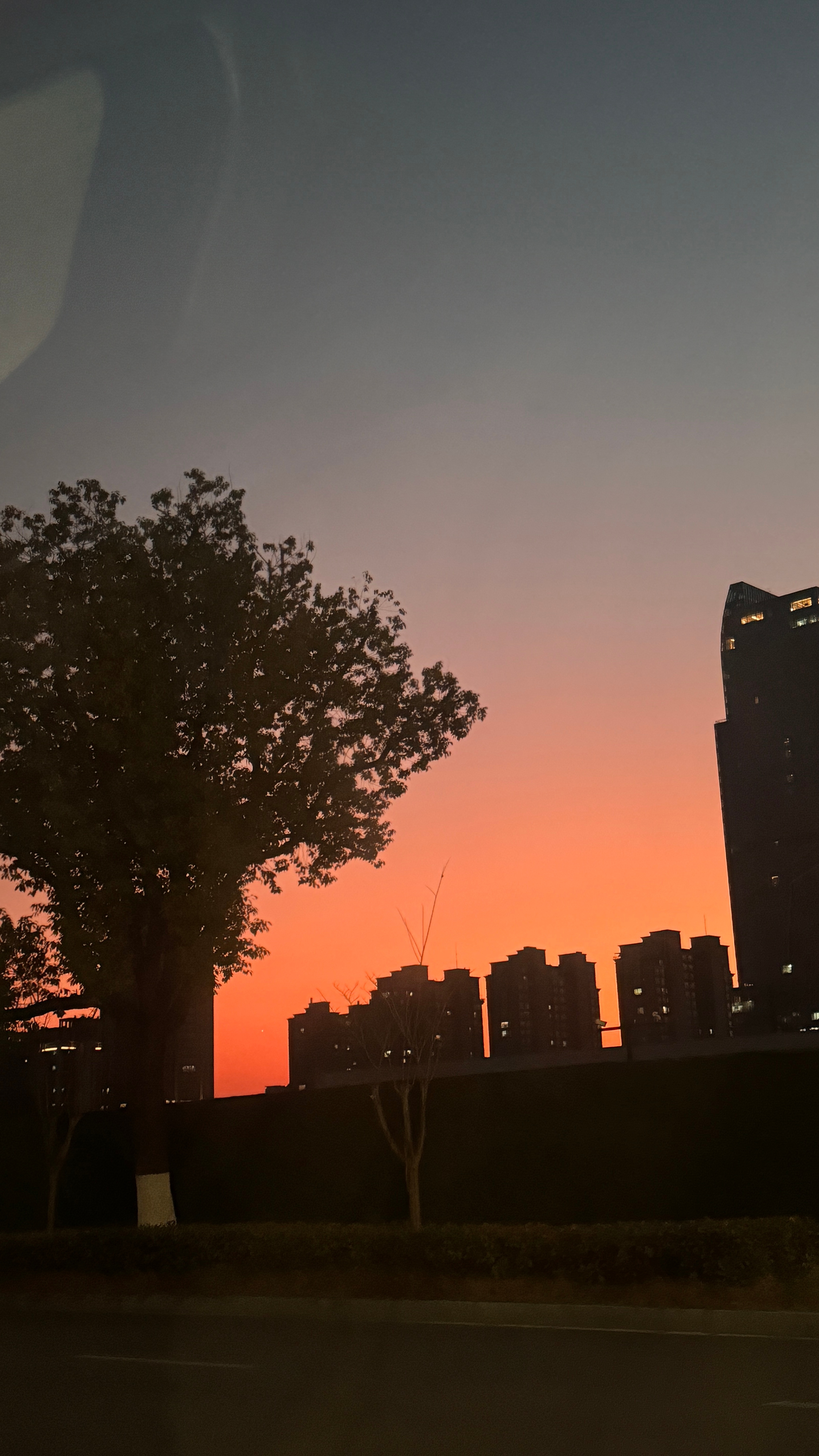 年前在杭州的最后一晚看见了炒鸡美腻的夕阳