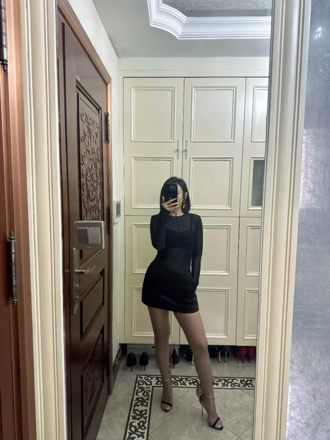 穿搭分享！👩‍🦰💄👠