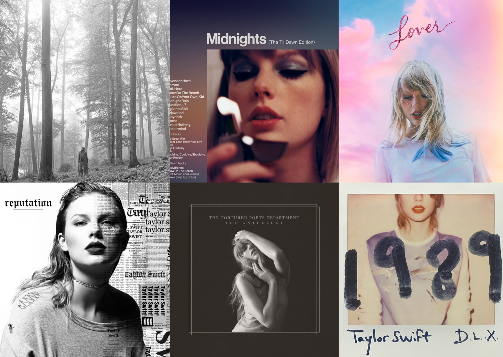 Taylor Swift成为历史上首位拥有六张专辑在 Spotify 上流媒体播