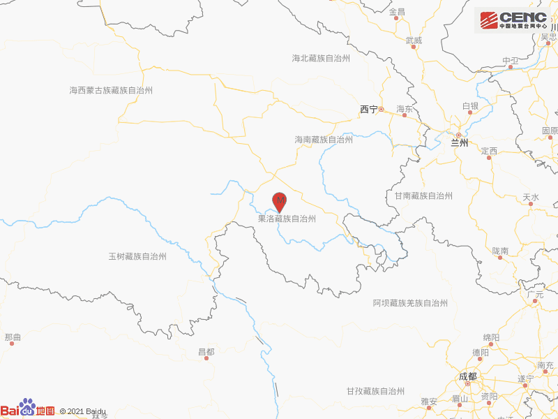 地震 青海果洛州瑪沁縣發生3.1級地震