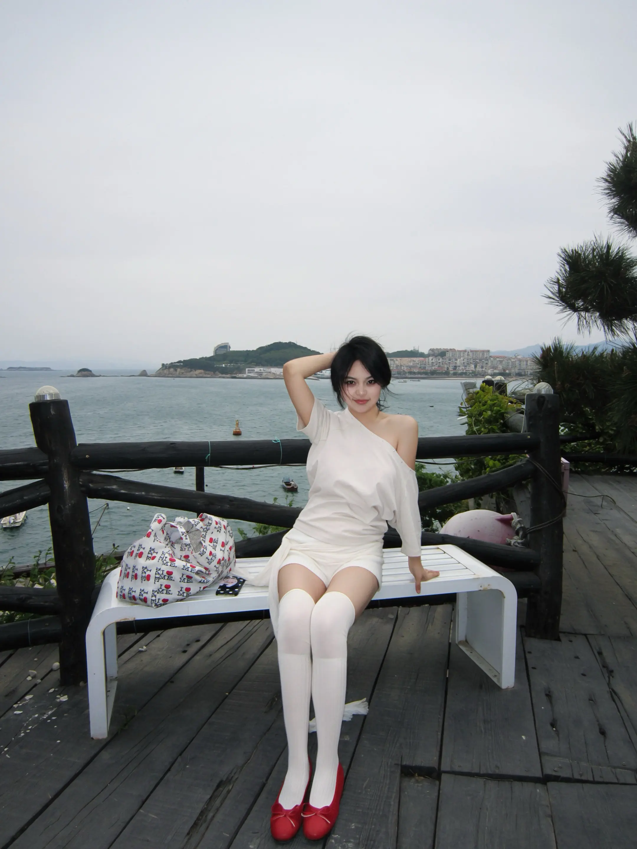 一张照片 阴天海边随拍