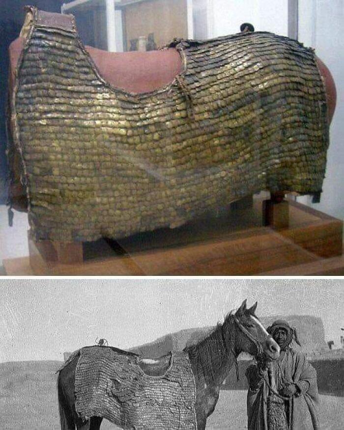 1800年前罗马重装骑兵马铠：这就是欧洲版铁浮屠？这是公元3世纪的一件罕见罗马马